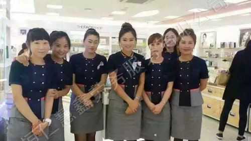韩国免税店工作生活照片